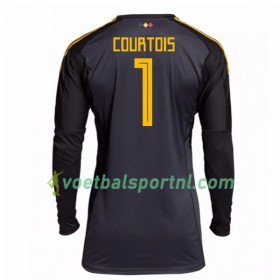 België Courtois 1 Doelman Thuis Shirt WK voetbal 2018